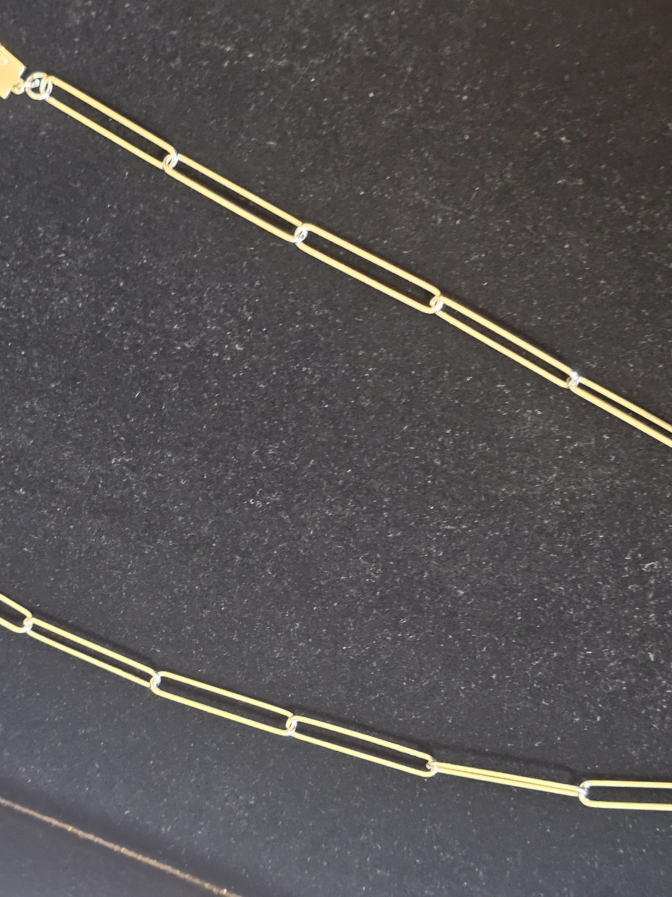 Nwt Miranda Frye Retired Solid 925 Silver Carter Paperclip Necklace 18" — image 6 of 8